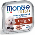 M&auml;rg koeratoit Monge, lambaliha Fresh Chunkies With Lamb, 0.1 kg