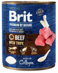 M&auml;rg koeratoit Brit Premium By Nature Beef with Tripe, veiseliha, 0.8 kg