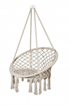 Istuv v&otilde;rkkiik Besk Hammock, valge v.