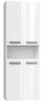 Eraldi seisev vannitoakapp Gloss DK 1K, valge v., 30 cm x 60 cm x 174 cm