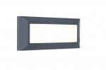 &Otilde;ue seinavalgusti Lutec Helena, 10W, LED, IP54, antratsiit, 23 cm x 10.1 cm