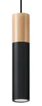 Valgusti rippuv Sollux Pablo 1, GU10, 1 x 40 W, must v./beež v. / must v.