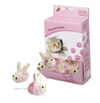 M&auml;nguasi kassile Europet Bernina Shaking Rabbit, roosa/beež, 7.6 cm