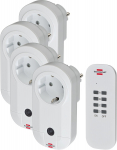 Pesa Brennenstuhl Wireless Switch Set CE1 4001 CE1 4001, maandusega, IP20, valge v.