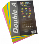 V&auml;rviline paber Double A Rainbow 4 Neon, A4, 80 g/m&sup2;, mitmev&auml;rviline, 21 cm x 29.7 cm