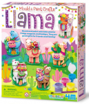 Joonistustarvik 4M Mould & Paint Llama, mitmev&auml;rviline