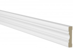 Uksepiire Viljandi Profiliuotas, 220 cm x 5.8 cm x 0.5 cm, valge v.