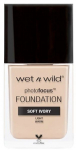 Vedel jumestuskreem Wet N Wild Photo Focus, hele pruun v., soft ivory, 30 ml