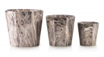 Lillepott Mondex Neva Marble Set HTYE0539, keraamiline, mitmev&auml;rviline