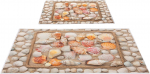 Vannitoamattide komplekt Foutastic 299ANR1559, mitmev&auml;rviline, 150 cm x 60 cm