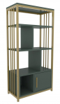 P&otilde;randariiul Kalune Design Valero 875ZNA4569, kuldne v./roheline v., 120 cm x 60 cm x 29.6 cm