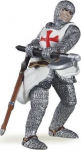 M&auml;ngukujuke Papo Templar Knight 427473, 7 cm, valge v./h&otilde;be v.