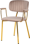 Toolide komplekt Kayoom Kian 200 JT27M-TAU, kuld v./hele pruun v., 51 cm x 63 cm x 80 cm, 2 tk