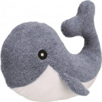 M&auml;nguasi koerale, pehme Trixie Be Nordic Whale Brunold 36040, 25 cm, valge v./hall v.