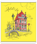 Vihik Lastva City, jooneline, A5, 60 lehte, (v&auml;rv/disain valitakse juhuslikult)