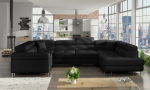 Nurgadiivan Letto Sawana 14, must v., parem, 202 x 340 cm x 90 cm