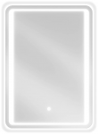Peegel Mexen Zusa LED, valgustusega, rippuv, 50 cm x 70 cm, l&auml;bipaistev v.