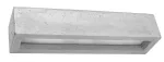 Valgusti seinale Sollux Vega 50 SL.0993, E27, 2 x 60 W, valge v. / hall v.