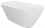 Vann, teisaldatav Besco Moya, 70 cm x 170 cm x 56 cm, ovaalne, valge