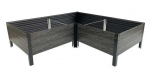Peenrakast Klasika Woodlook L, 146 cm x 146 cm x 30 cm