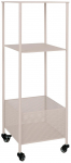 Metallist k&auml;ru House Nordic Torres, liivakarva pruun v., 35 cm x 35 cm x 100 cm