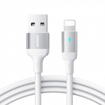 Kaabel Joyroom USB, Lightning, 1.2 m, valge v.