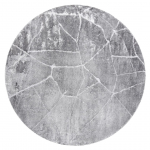 Vaip sise Hakano Trex Marble, valge v./hall v., 120 cm x 120 cm