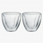 Topeltklaasist kruusikomplekt Ambition Mia, l&auml;bipaistev v., 0.250 l