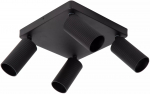 Valgusti lagi Lucide Clubs 09939/14/30, GU10, 4 x 40 W, must v.
