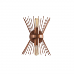 Valgusti seinale Opviq GMN-000010, E27, 2 x 40 W, pronks v.