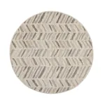 Vaip sise Domoletti VELUTO, hall v./beež v., 120 cm x 120 cm