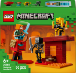 Konstruktor LEGO&reg; Minecraft Netheri laavalahing 21266, 99 tk