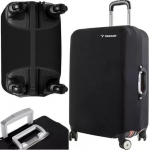 Kohvri kaitsekate 23839, must v., 43 x 62 x 27 cm