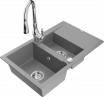 K&ouml;&ouml;givalamu koos kraaniga Mexen Gaspar, vaik/graniit, 73.7 cm x 47.5 cm x 17.7 cm, hall