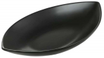 Taldrik serveerimine Ambition Salsa Boat, 26 cm x 14 cm x 3.5 cm, must v.