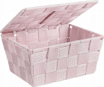 Korraldaja Wenko Adria, roosa v., 19 cm x 10 cm x 14 cm