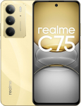 Mobiiltelefon Realme C75, 256 GB, lightning gold v.