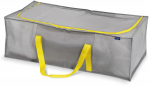 Riiete kott Jotta Livin 120L, 45 cm x 90 cm, plastik, kollane v./hall v.