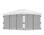 S&auml;&auml;sev&otilde;rk Canopia Dallas Netting Set 500 cm, tumehall v. (kahjustatud pakend)