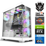 Statsionaarne arvuti Intop Aqua Ryzen 5 9600X, 3 TB, DDR5 32 GB, SSD+HDD 1 TB 2 TB, Nvidia GeForce RTX 5060 Ti 16 GB GDDR7, Windows 11 Home