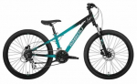 Jalgratas m&auml;gi- Tabou Supergirl 1.0, 24 ", 10'' raam, must v./roheline v.