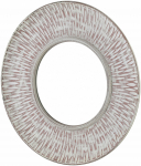 Peegel Mondex Daz, rippuv, 44 cm x 44 cm, valge v.