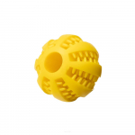 M&auml;nguasi koerale, pall Doggy, 7 cm, kollane v.