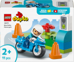 Konstruktor LEGO&reg; DUPLO&reg; Town Sinine politseimootorratas 10471, 11 tk