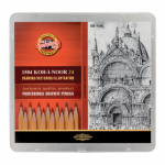 Grafiitpliiats Koh-I-Noor Professional, 10H/8B, hall v., 24 tk