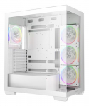 Arvuti korpus Deepcool CG580 4F V2 WH, valge v.
