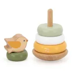 Haridusp&uuml;ramiid, lind Viga Toys PolarB, mitmev&auml;rviline, 6 tk