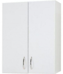Seina vannitoakapp Sanservis Standart KN 2, valge, 25 cm x 60 cm x 80 cm (kahjustatud pakend)