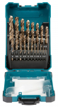 Metallist puurikomplekt Makita M-Force D-67583, metall, keermega, tri-flat, 1-10 mm x 15 cm