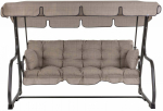 Aiakiik Patio Parma H024-04PB, antratsiit v./beež v., 209 cm x 132 cm x 156 cm